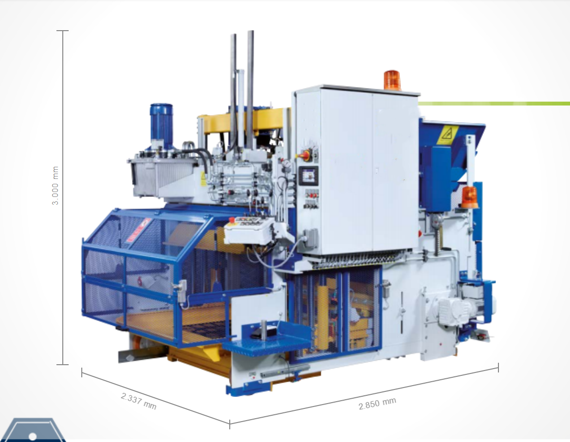 940 Germany Tech Mobile Blockmaschine